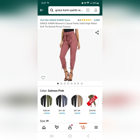 Cute paperbag pants never worn - Picture 1 of 14